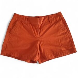 🔥VINEYARD VINES By‎ Shep & Ian Orange Regular Rise Chico Shorts Women's Size 8